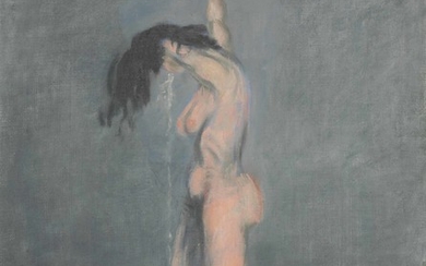 Bernard Sanders (1904-1967), Study of a nude woman
