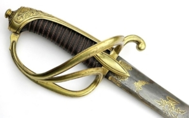 Attractive French Napoleonic era Officer's Sword with