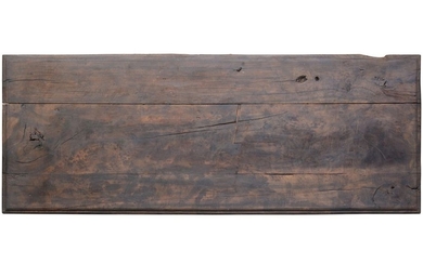 A wallnutwood table top. 18th century. Spain. Long…