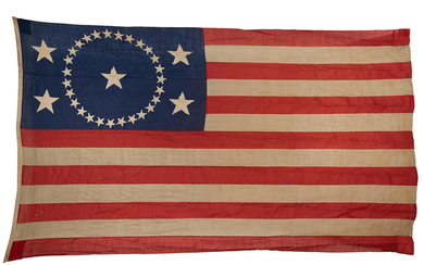 32-star American flag.