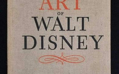 The Art of Walt Disney Hardcover book By Robert D Field