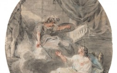 Ecole française du XVIIIe siècle Allégorie des Arts libéraux