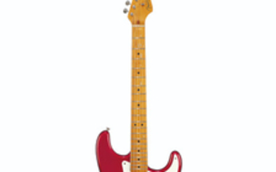 FENDER ELECTRIC INSTRUMENT COMPANY, FULLERTON, 1984, A SOLID-BODY ELECTRIC GUITAR, STRATOCASTER, 57V