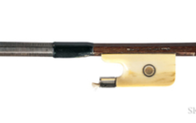 French Silver-mounted Viola Bow