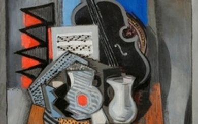 Ismaël de la SERNA (1897 1968) Composition au viol…