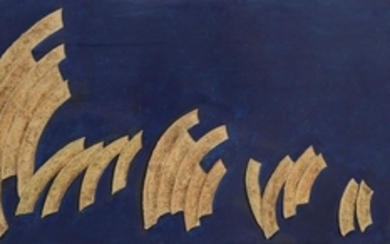 MEATMANS (XXème) Dune Technique mixte sur toile si…