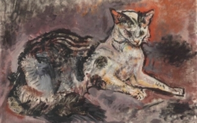 Oskar Kokoschka (1886-1980), Katze