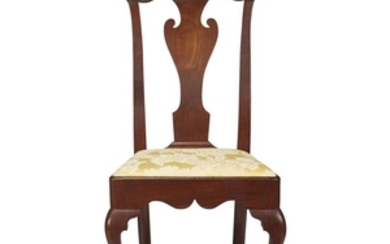 Queen Anne walnut side chair manner of William Savery,...