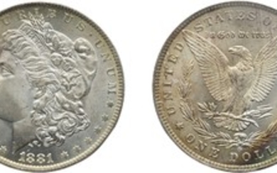 Silver Dollar, 1881-O, PCGS MS 66 CAC