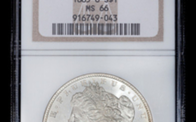 A United States 1885-O Morgan Silver $1 Coin
