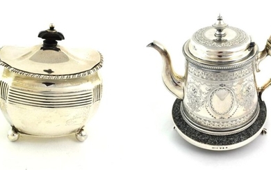 A Victorian Scottish Silver Tea-Caddy, by Hamilton and Inches, Edinburgh,...