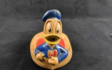Vintage Disney Donald Duck Floating Soap Dish 1950s