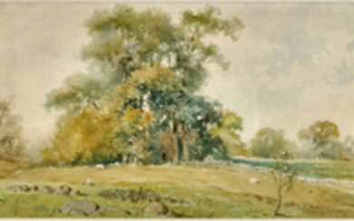 WATERCOLOR BY WILLIAM TROST RICHARDS