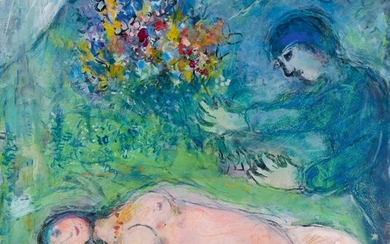 NU À LA MONTAGNE, Marc Chagall
