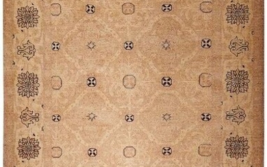 6' x 9' New Handmade rug Transitional Neutral Decorative#5370