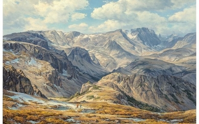 68056: Clyde Aspevig (American, b. 1951) Mountains, 198