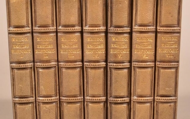 7 Volume History of England Leatherbound