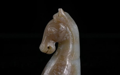 Chinese Hetian Jade Nephrite Statu