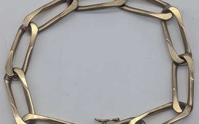 A 9ct gold chain bracelet, 20g