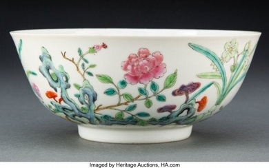 A Chinese Famille Rose Bowl Marks: six-character