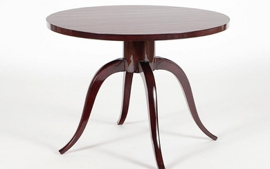 A FRENCH MAHOGANY OCCASIONAL TABLE CIRCA 1930.