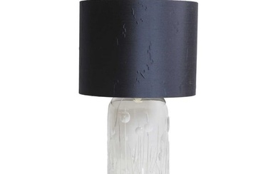 A 'Fen' crystal glass table lamp