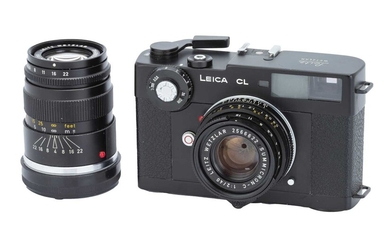 A Leica CL Rangefinder Camera Outfit