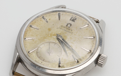 A MEN'S WATCH, OMEGA SEAMASTER, cal 266, steel, 1954.