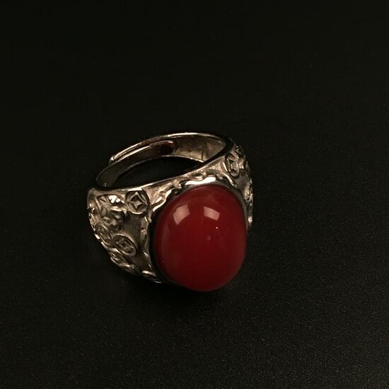 A South Red Stone Ring