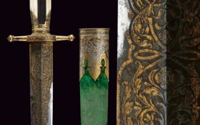 A VERY FINE ENGRAVED DAGGER