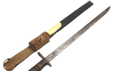 A WWI ENFIELD US UNITED STATES 1917 P17 BAYONET.