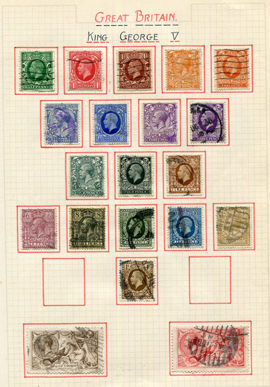 A collection of stamps in fifteen albums and stock books, including Great Britain, British Commonwea