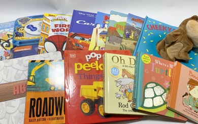 A group of picture/activity books