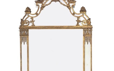 SOLD. A large Régence style giltwood mirror. 19th century. H. 198 cm. W. 125 cm. – Bruun Rasmussen Auctioneers of Fine Art