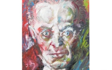A portrait of Karl Kraus from the circle of Kokoschka