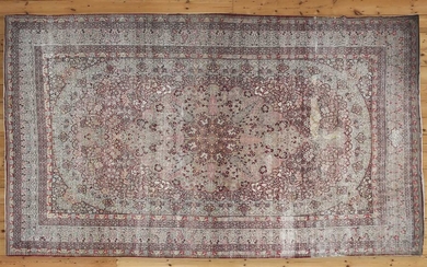 A rare antique Persian Laver carpet