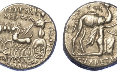 AEMILIA. M. Aemilius Scaurus, P. Plautius Hypsaeus, 58 a. C....
