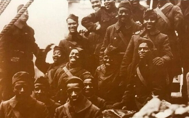 African American History, World War II Soldiers Photo