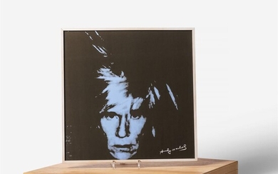 (-), After Andy Warhol (1928-1987) "Andy Warhol" Numbered...