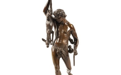After James Pradier, ( Swiss/French 1790/1852) Bronze figure...