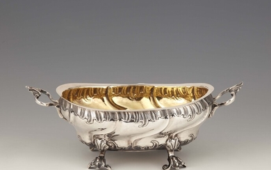 An Augsburg Rococo silver dish