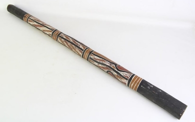 An Early Hand Painted Digeridoo (L 106cm)