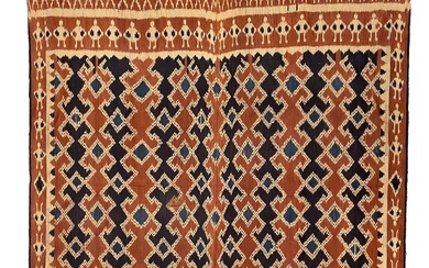 An Indonesian Ikat cloth, early-mid 20th century.