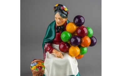 An early 20th Century Royal Doulton figure of The Old Balloo...