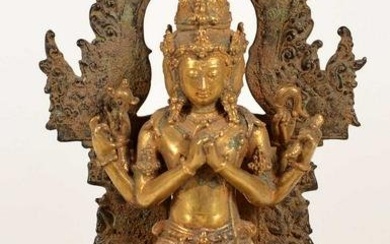 Ancient sitting Buddha