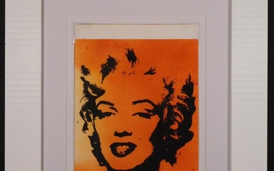 Andy Warhol Attr. Marilyn Monroe Portrait
