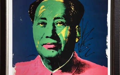 Andy Warhol, Mao 1972, Poster