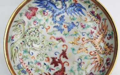 Antique Chinese Enameled Imperial Porcelain