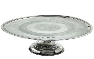 Antique George I Sterling Silver Tazza / Plate 1721 Early Georgian, 18th Century
