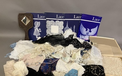 Antique lace, Victorian to 1920’s: a varied selection of col...
